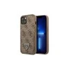 Dėklas GUESS GUHCP13LP4TPW IPHONE 13 PRO / 13 6.1 "BROWN / BROWN HARDCASE 4G TRIANGLE CARDSLOT LOGO