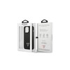 Dėklas Guess GUHCP13LPSATLK iPhone 13 Pro / 13 6,1" juodas/juodas kietas SaffianoTriangle logotipas