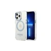Dėklas Guess GUHMP13LHTRMB iPhone 13 Pro / 13 6,1" mėlyna/mėlynas hard case Metal Outline Magsafe