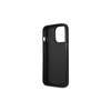 Dėklas Guess GUHCP13LPSATLK iPhone 13 Pro / 13 6,1" juodas/juodas kietas SaffianoTriangle logotipas