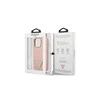 Dėklas GUESS GUHCP13LPSATLP IPHONE 13 PRO / 13 6.1 "Rožinis / Rožinis HARDCASE SAFFIANOTRIANGLE LOGO