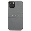 Guess GUHCP13LPSASBGR iPhone 13 Pro / 13 6.1" pilkas/pilkas Saffiano Strap