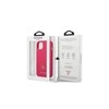 Apple iPhone 13 Pro Guess dėklas Saffiano 4G Small Metal Logo (GUHCP13LPS4MF) rožinės spalvos
