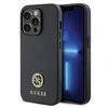 Dėklas Apple iPhone 13 Pro Guess 4G Strass Metal Logo (GUHCP13LPS4DGPK) juodos spalvos