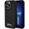 Guess GUHCP13LPSFDGSK Apple iPhone 13 Pro / 13 6.1″ juodos spalvos kietas dėklas Sequin Script Metal