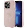 Dėklas GUESS GUHMP13LPSAHMCP IPHONE 13 PRO / 13 6.1 "Rožinis / Rožinis HARDCASE SAFFIANO MAGSAFE