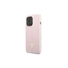 Dėklas Guess Silicone Triangle Case for iPhone 13 Pro / 13 6.1" - Violetinė