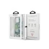 Apple iPhone 13 Pro Max Guess dėklas Flower Strap (GUHCP13XHFLSN) žalios spalvos
