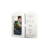 Apple iPhone 14 Guess dėklas Flower Liquid Glitter mėlynos spalvos