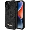 Apple iPhone 13 / 14 / 15 Guess dėklas Sequin Script Metal (GUHCP14SPSFDGSK) juodos spalvos