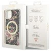 Apple iPhone 14 Guess dėklas Flower MagSafe (Guhmp14shcfwsk) juodos spalvos