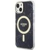 Apple iPhone 14 Guess dėklas Marble MagSafe (GUHMP14SPCUMAK) juodos spalvos