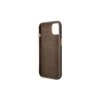 Dėklas GUESS GUHMP14MU4GPRW IPHONE 14 PLUS / 15 PLUS 6.7 "BROWN / BROWN HARD CASE 4G PLATE MAGSAFE LOGO