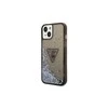 Dėklas GUESS GUHCP14MLFCTPK IPHONE 14 PLUS / 15 PLUS 6.7 "Juodas / Juodas HARDCASE LIQUID GLITTER PALM COLLECTION