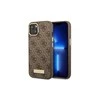 Dėklas GUESS GUHMP14MU4GPRW IPHONE 14 PLUS / 15 PLUS 6.7 "BROWN / BROWN HARD CASE 4G PLATE MAGSAFE LOGO
