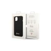 Dėklas GUESS GUHCP14MSLSMK IPHONE 14 PLUS / 15 PLUS 6.7 "Juodas / Juodas HARD CASE SILICONE VINTAGE GOLD LOGO