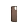 Dėklas GUESS GUHCP14MHG4SHW IPHONE 14 PLUS / 15 PLUS 6.7 "BROWN / BROWN HARD CASE 4G VINTAGE GOLD LOGO