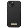 Dėklas GUESS GUHMP14MSBPLK IPHONE 14 PLUS / 15 PLUS 6.7 "Juodas / Juodas HARD CASE SILICONE PLATE MAGSAFE LOGO