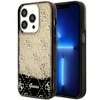 Apple iPhone 14 Pro Guess dėklas Liquid Glitter 4G Transculent (GUHCP14LLC4PSGK) juodos spalvos