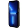 Apple iPhone 14 Pro Guess dėklas Liquid Glitter 4G Transculent (GUHCP14LLC4PSGK) juodos spalvos