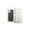 Apple iPhone 14 Pro Guess Saffiano Strap telefono dėklas juodos spalvos