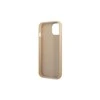 Apple iPhone 14 Pro Guess dėklas Saffianotriangle Logo (GUHCP14LPSATLE) beige