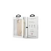 Apple iPhone 14 Pro Guess dėklas Saffianotriangle Logo (GUHCP14LPSATLE) beige