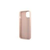 Apple iPhone 14 Pro Guess dėklas Saffianotriangle Logo (GUHCP14LPSATLP) rožinės spalvos
