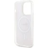 Apple iPhone 14 Pro Guess dėklas 4G MagSafe (GUHMP14LH4STP) rožinės spalvos