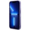 Apple iPhone 14 Pro Guess dėklas Glitter Gold MagSafe (GUHMP14LHCMCGU) violetinės spalvos