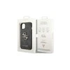 Apple iPhone 14 Pro Max Guess dėklas 4G Big Metal Logo pilkos spalvos