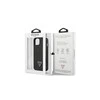 Apple iPhone 14 Pro Max Guess dėklas Saffianotriangle Logo (GUHCP14XPSATLK) juodos spalvos
