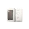 Dėklas GUESS GUHCP14XHGCOHK IPHONE 14 PRO MAX 6.7 "Juodas/Juodas HARDCASE TRANSLUENT PEARL STRAP