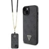 Dėklas GUESS GUHCP15MMP4TDSCPK IPHONE 15 PLUS / 14 PLUS 6.7 "Juodas / Juodas HARDCASE CROSSBODY 4G METAL LOGO