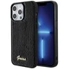 Dėklas GUESS GUHCP15LPSFDGSK IPHONE 15 PRO 6.1 "Juodas/Juodas HARDCASE SEQUIN SCRIPT METAL