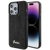 Dėklas GUESS GUHCP15XPSFDGSK IPHONE 15 PRO MAX 6.7 "Juodas/Juodas HARDCASE SEQUIN SCRIPT METAL