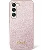 Samsung Galaxy S24 Plus Guess dėklas Glitter Script (GUHCS24MHGGSHP) rožinės spalvos