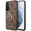 Dėklas GUESS GUHCS23S4GBBR S23 S911 BRONZE/BROWN HARDCASE 4G BIG METAL LOGO