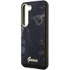 Samsung Galaxy S23 Plus Guess dėklas Golden Marble Collection (GUHCS23MHTMRSK) juodos spalvos