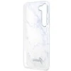 Guess telefono dėklas, skirtas Samsung Galaxy S23 Plus GUHCS23MPCUMAH baltos spalvos HC PU/TPU Marble