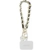 Guess Universal Hand Strap Saffiano Chain 4G Charm - Universal phone strap (Juodas)
