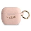 Dėklas Guess GUA3SGGEP AirPods 3 dangtelis rožinis / rožinis silikoninis blizgus