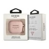 Dėklas Guess GUA3SGGEP AirPods 3 dangtelis rožinis / rožinis silikoninis blizgus