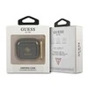 Dėklas GUESS GUA3UCG4GK AIRPODS 3 COVER Juodas GLITTER COLLECTION