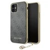 Apple iPhone 11 Guess Dėklas 4G Charms Collection (GUHCN61GF4GGR) pilkos spalvos
