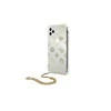 Guess Peony Chain dėklas iPhone 11 Pro telefonui, aukso spalvos
