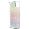Guess GUHCN65PEOML Apple iPhone 11 Pro Max multicolor kietas dėklas Iridescent 4G Peony