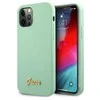 „Guess“ metalinis logotipo dėklas iPhone 12 Pro Max 6.7" - Žalias