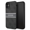 Dėklas Guess GUHCP12L4GDGR iPhone 12 Pro Max 6,7" pilka/pilka kieto dėklo 4G juostelė