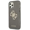 Dėklas GUESS GUHCP12LPCUGL4GBK HARD CASE 4G BIG LOGO GLITTER IPHONE 12 PRO MAX Juodas